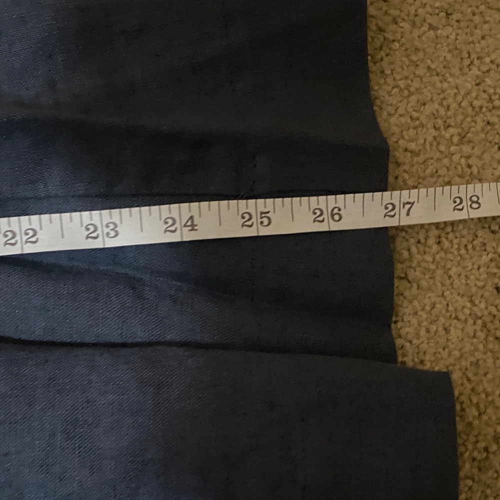 notPERFECTLINEN City Skirt Grey-Blue A-Line Skirt - Picture 4 of 10